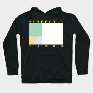 Perfectly Human - Unlabeled Pride Flag Hoodie